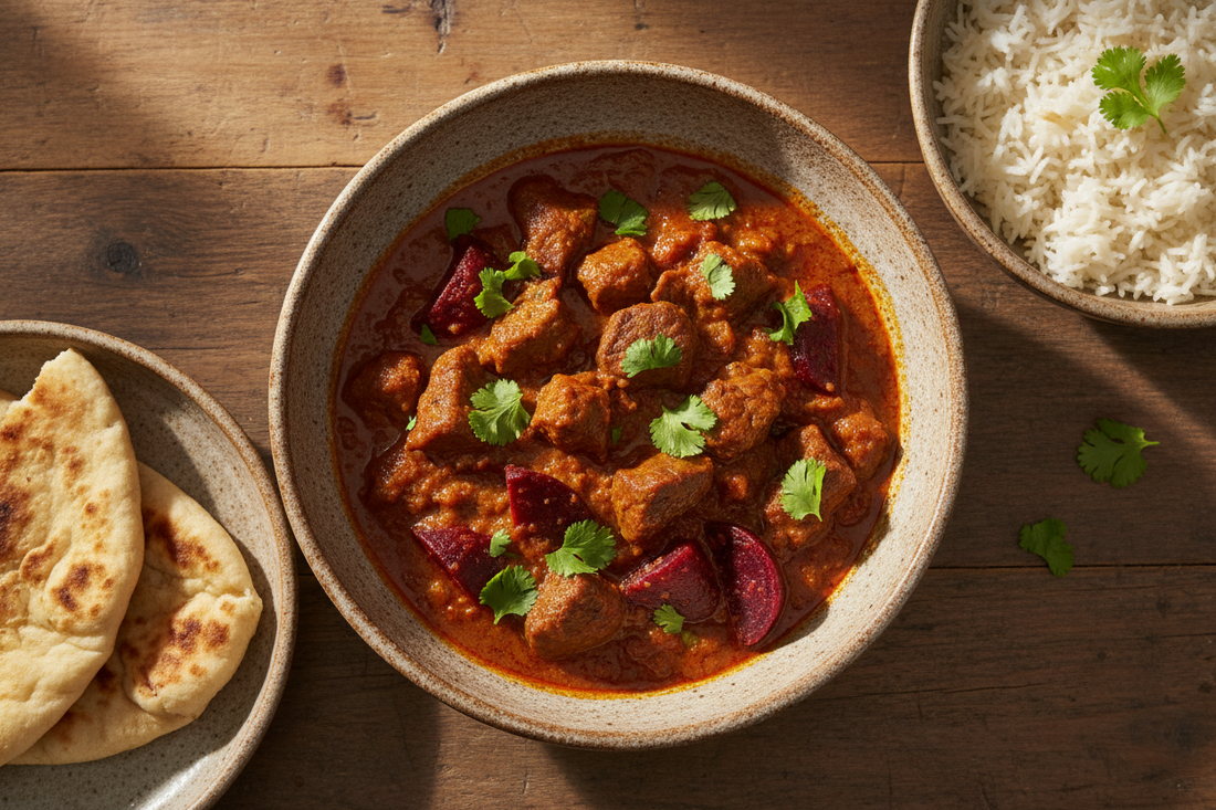 Beef & Beetroot Curry