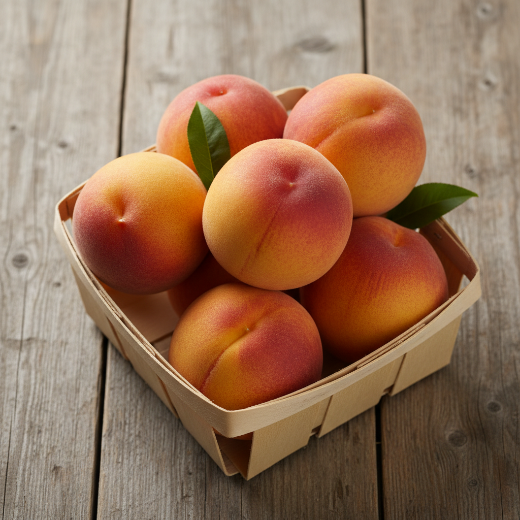 PUNNET OF PEACHES