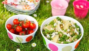 Image for Feta, rocket and olive pasta salad