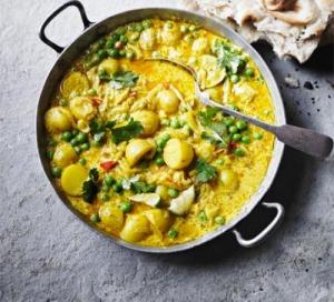 Image for Pea & New Potato Curry